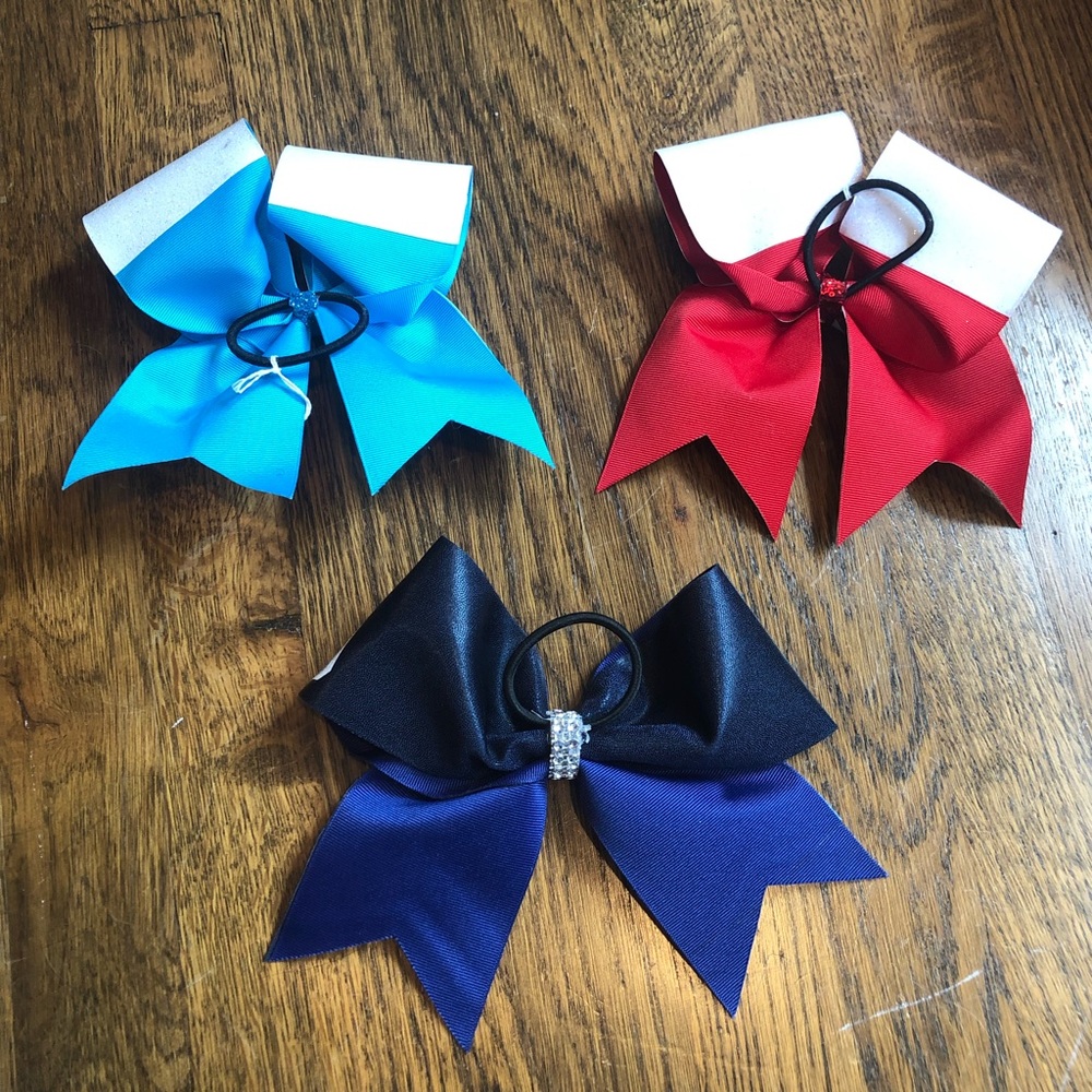Handmade Cheer Hair Bows - Picture 6 of 6